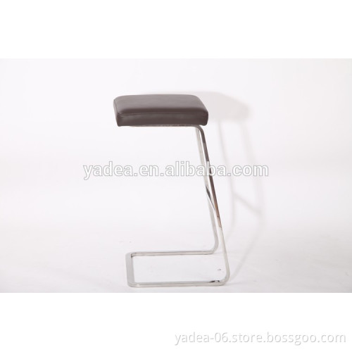 Luxury small modern elegant leather four seasons barstool replica
